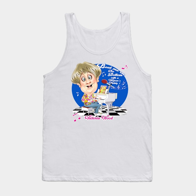 Victoria Wood Tank Top by Sarah Bailey TV Cartoons